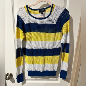 FDJ crochet Sweater Sz Medium.